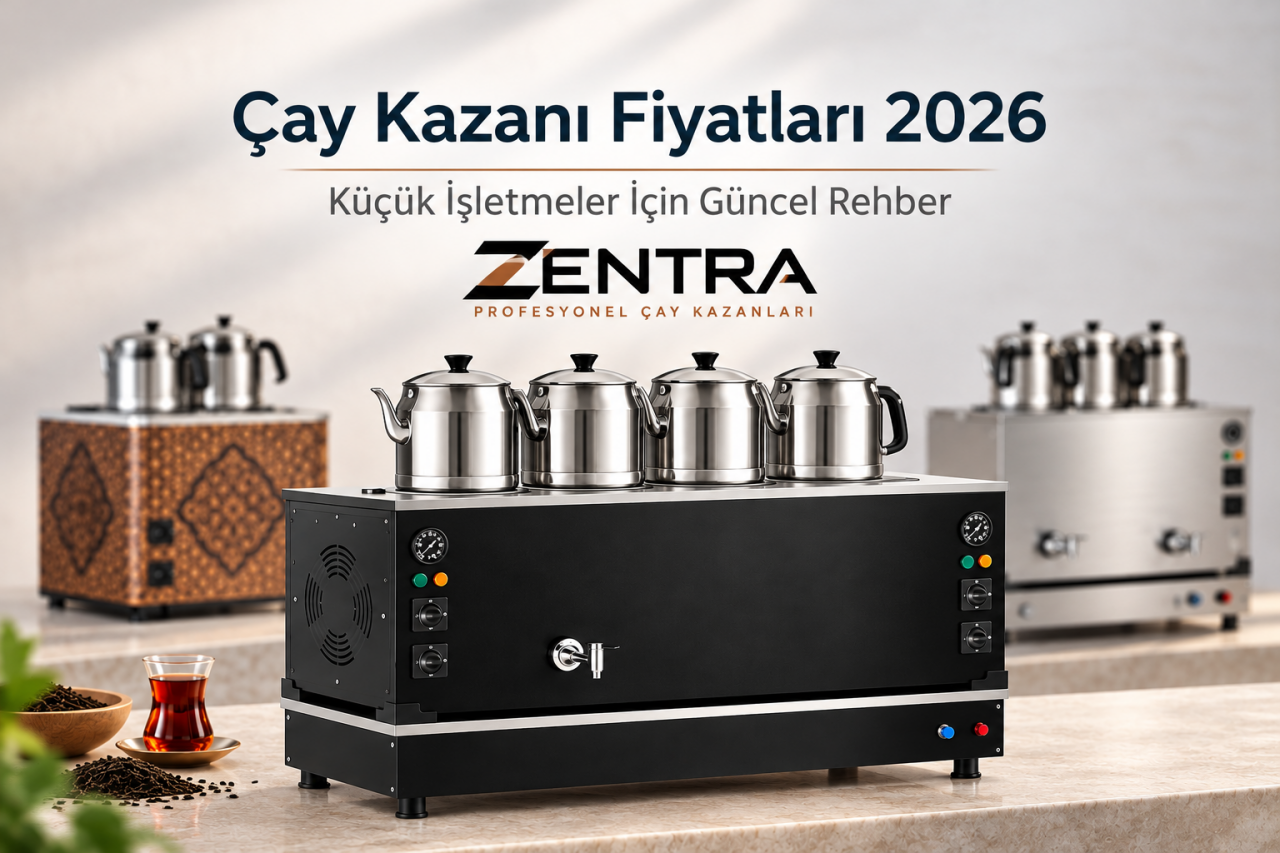 Çay Kazanı Fiyatları 2026 | Küçük İşletmeler İçin Rehber – Zentra