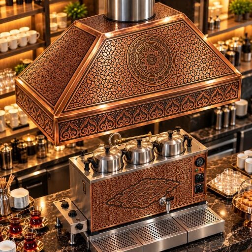 Çay Kazanı Davlumbazları