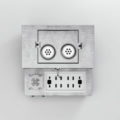 2 Demlikli Elektrostatik Boyalı Akıllı Çay Kazanı / Plus Model / Smart/ Hibrit  (BPPO-S2)