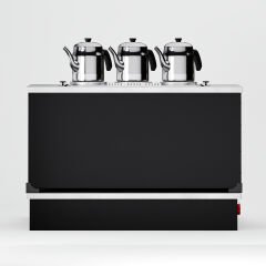 3 Demlikli Elektrostatik Boyalı Akıllı Çay Kazanı / Plus Model / Smart/ Hibrit  (BPPO-S3)