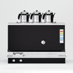 3 Demlikli Elektrostatik Boyalı Akıllı Çay Kazanı / Plus Model / Smart/ Hibrit  (BPPO-S3)