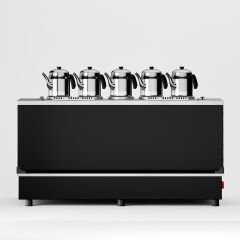 5 Demlikli Elektrostatik Boyalı Akıllı Çay Kazanı / Plus Model / Smart/ Hibrit (BPPO-S5)
