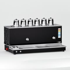 Zentra Black Pro Plus Akıllı S6 Çay Makinesi / Hibrit Enerji, Dijital Zaman Programlı Kontrol (BPPO-S6)