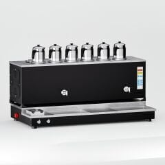 6 Demlikli Elektrostatik Boyalı Akıllı Çay Kazanı / Plus Model / Smart/ Hibrit (BPPO-S6)