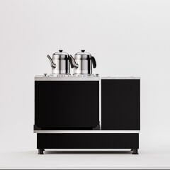 Zentra Statik Turbo Hibrit Çay Makinesi / Profesyonel Kullanım, Çift Enerji Esnekliği (STFO2)