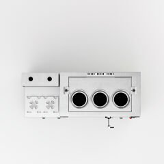 3 Demlikli Elektrostatik Boyalı Gazlı Elektrikli Çay Kazanı / Turbo Model / Hibrit (STFO3)