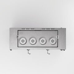 4 Demlikli Elektrostatik Boyalı Elektrikli Çay Kazanı / Kompakt Model / Elektrikli (BPE-4)