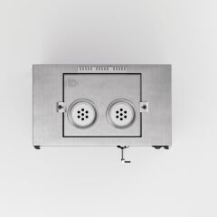 2 Demlikli Elektrostatik Boyalı Elektrikli Çay Kazanı / Kompakt Model / Elektrikli (BPE-2)