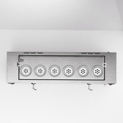 6 Demlikli Elektrostatik Boyalı Gazlı Elektrikli Çay Kazanı / Kompakt Model / Hibrit (BPKO-6)