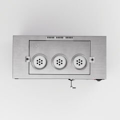 Zentra Black Pro Compact Hibrit Çay Makinesi / Kompakt Tasarım, Profesyonel Kullanım, Çift Enerji Esnekliği (BPKO-3)