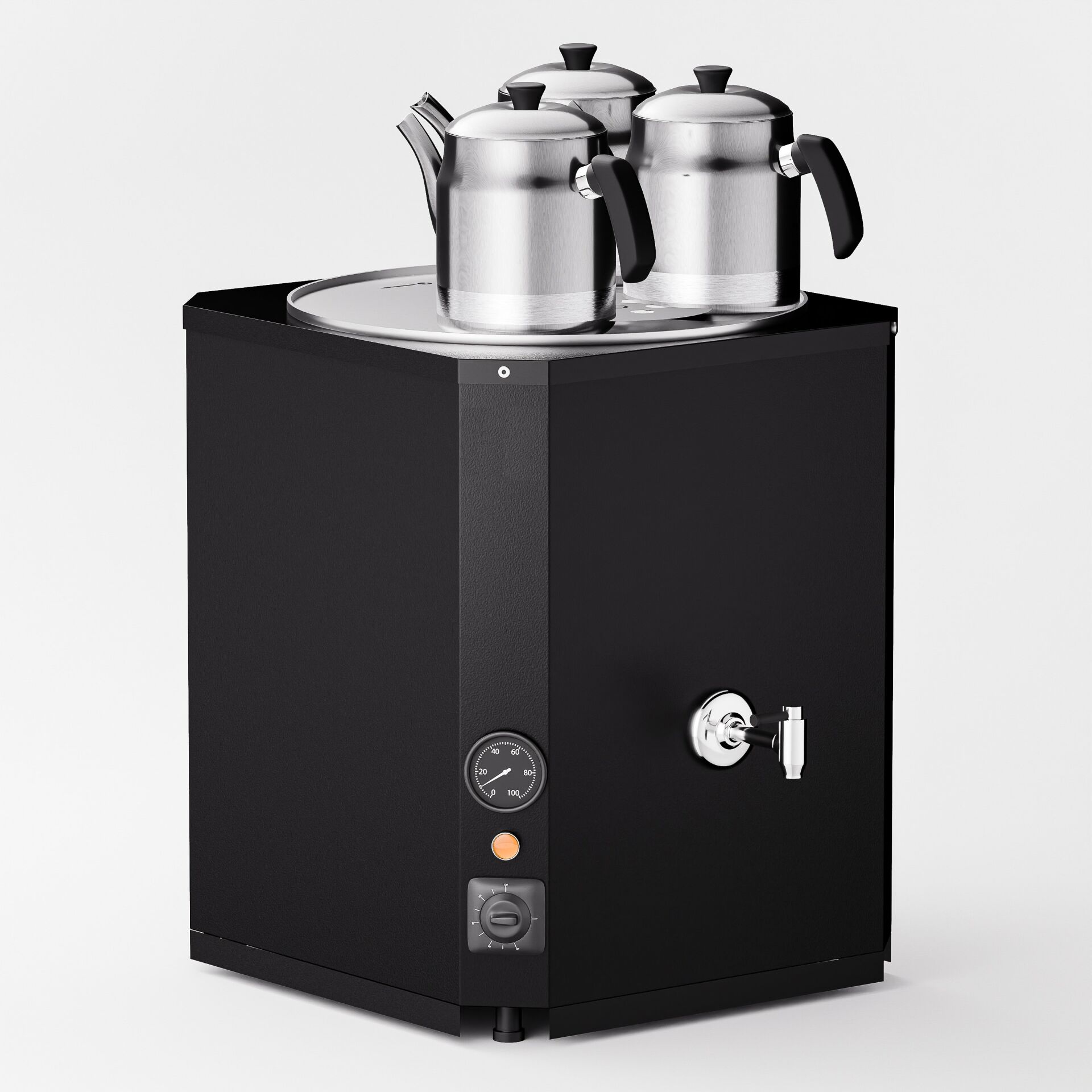 Zentra Black Yeni Nesil Jumbo Çay Makinesi / Kompakt Tasarım, İhtiyaca Odaklı Yapı (YNC3)